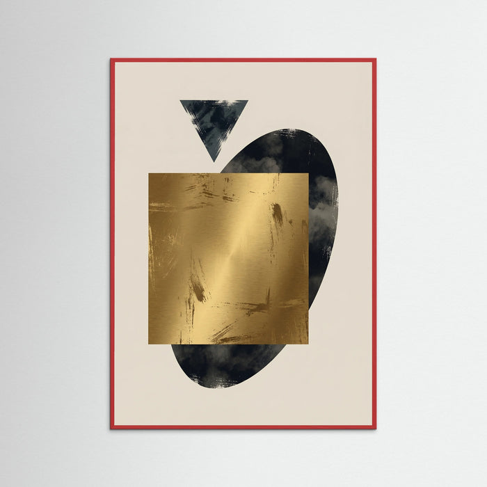 Red Wood Golden Balance Beige