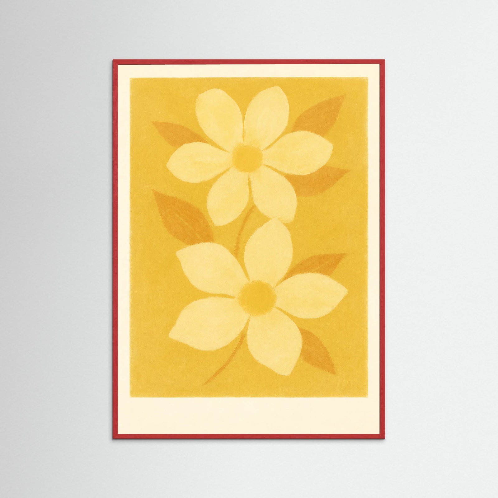 Red Wood Golden Bloom