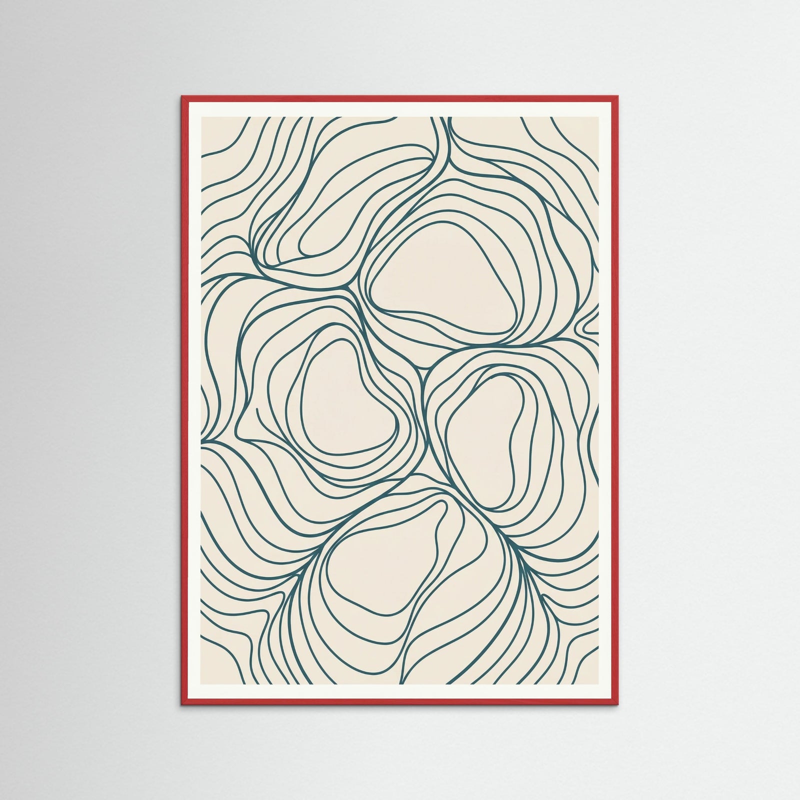 Red Wood Golden Flow