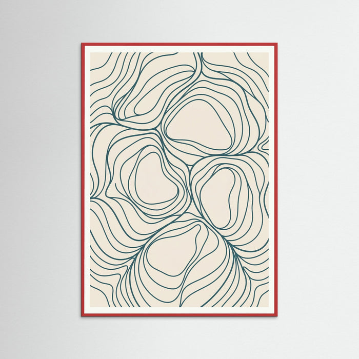 Red Wood Golden Flow
