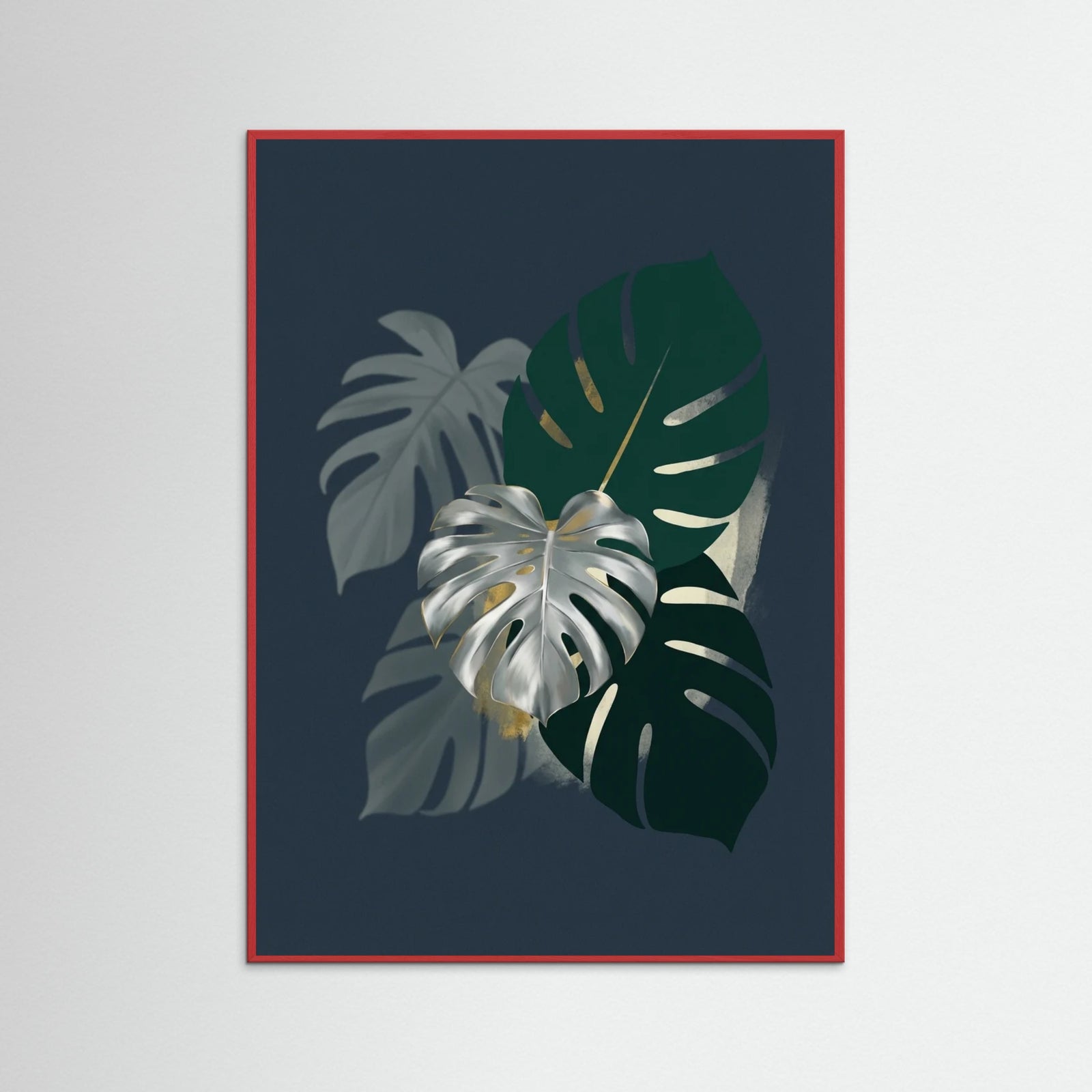 Red Wood Golden Frond