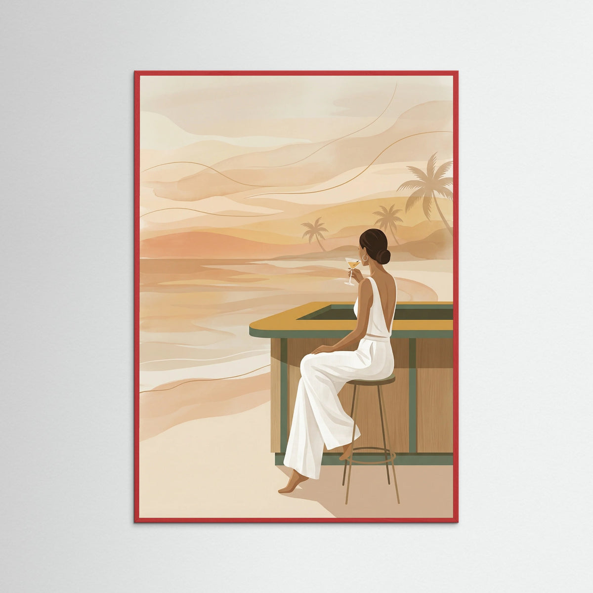 Red Wood Golden Hour Lounge