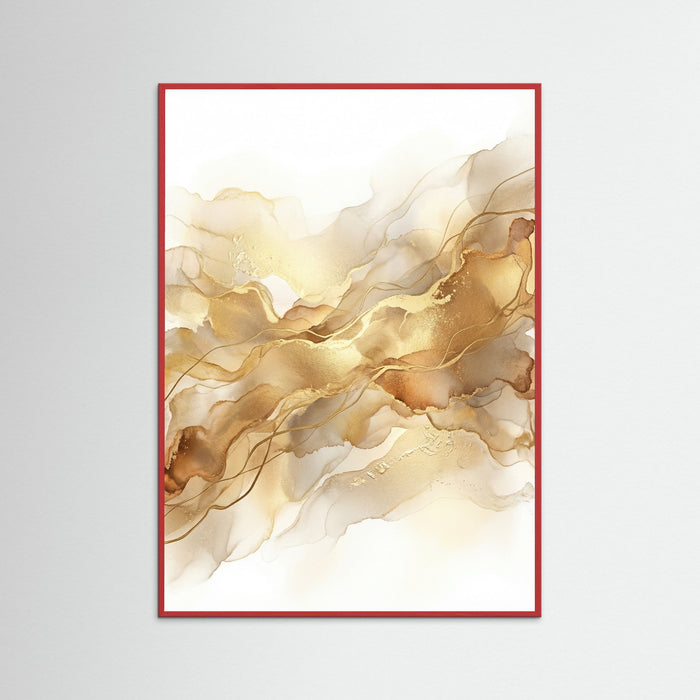 Red Wood Golden Shimmer