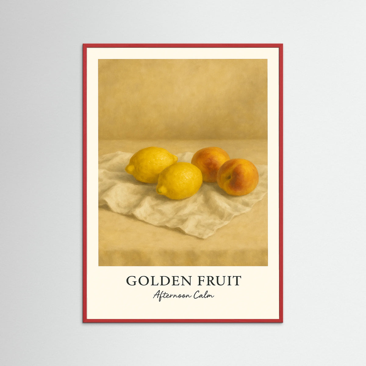 Red Wood Golden fruit