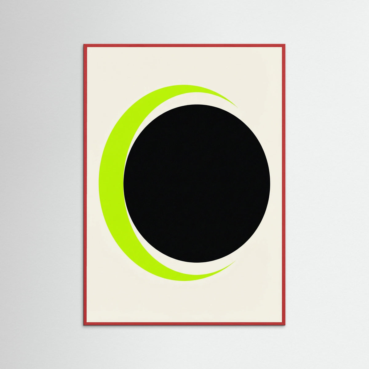 Red Wood Green Crescents