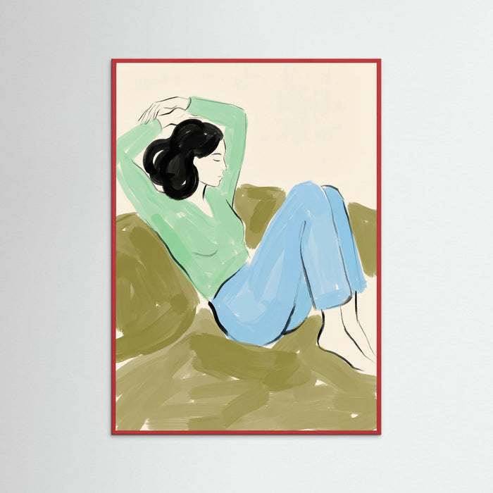 Green Repose – poster e stampa artistica