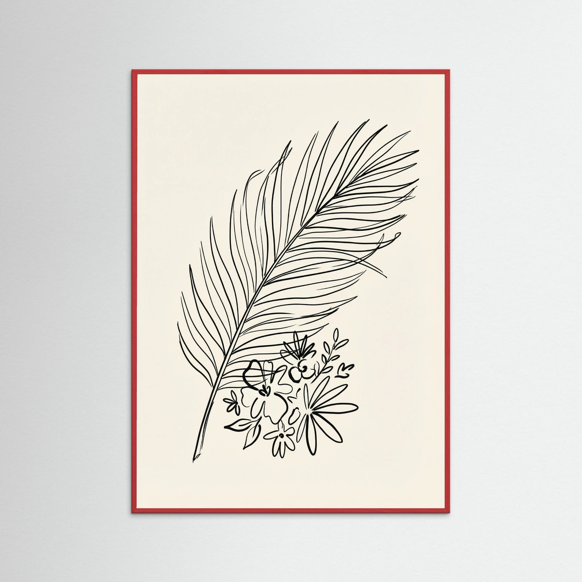 Red Wood Hanoi Botanical Sketch