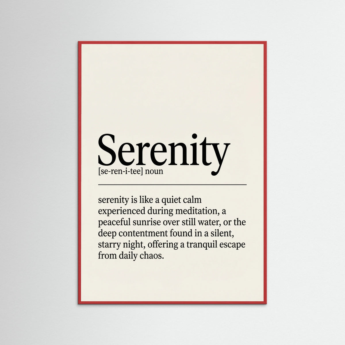 Red Wood Happiness Definition