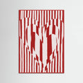 Heart in Stripes Poster – poster and art print