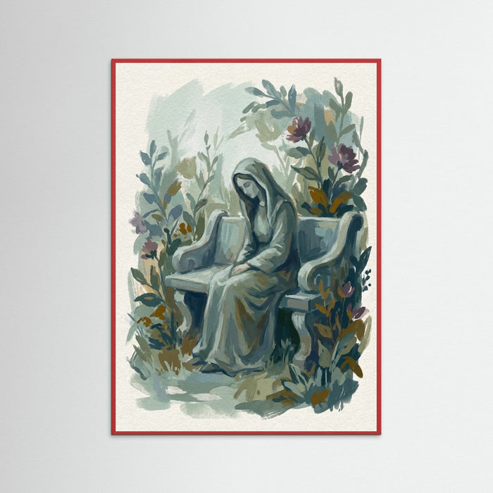 Red Wood Hidden Garden Portrait