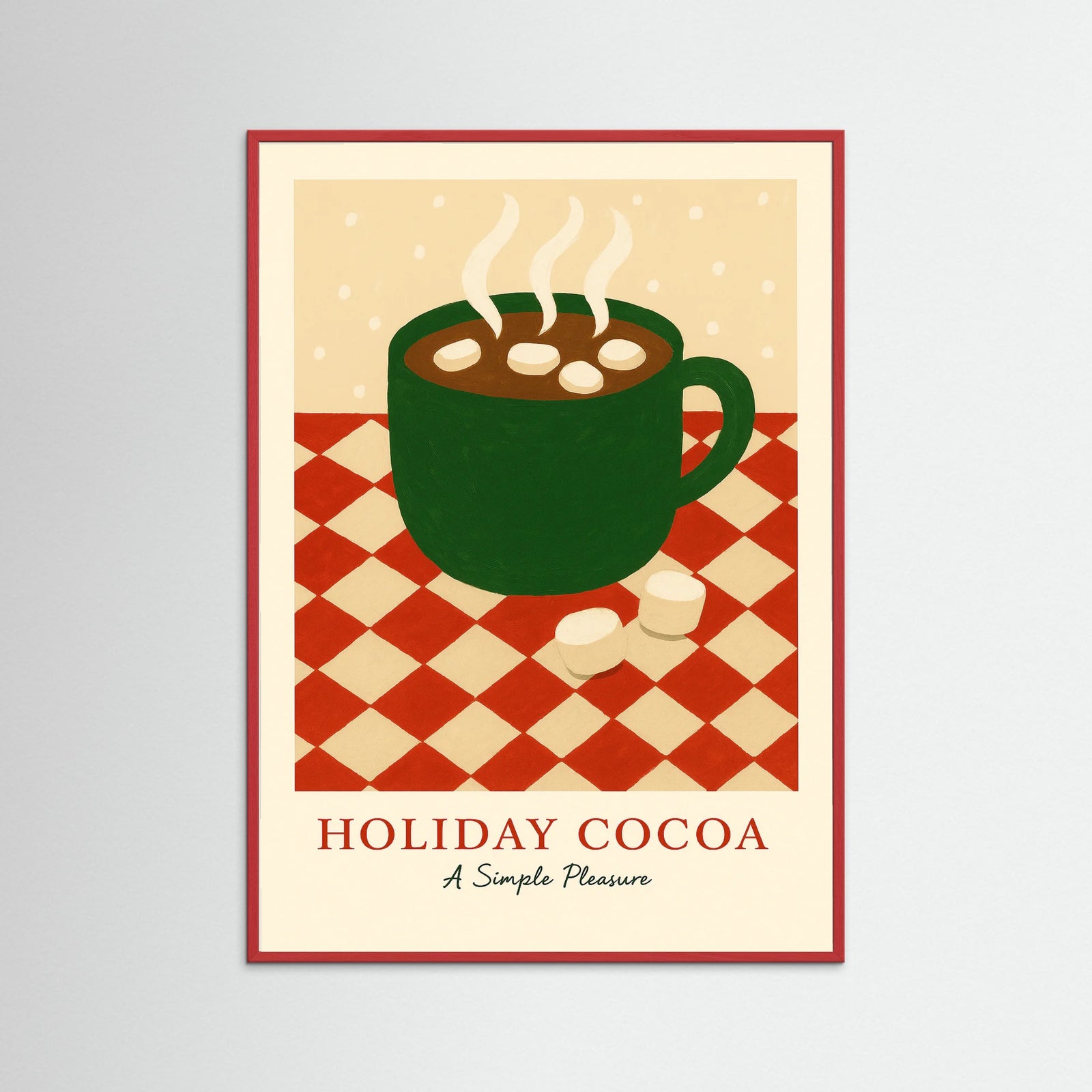 Red Wood Holiday cocoa