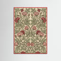 Red Wood Honeysuckle Pattern 1876