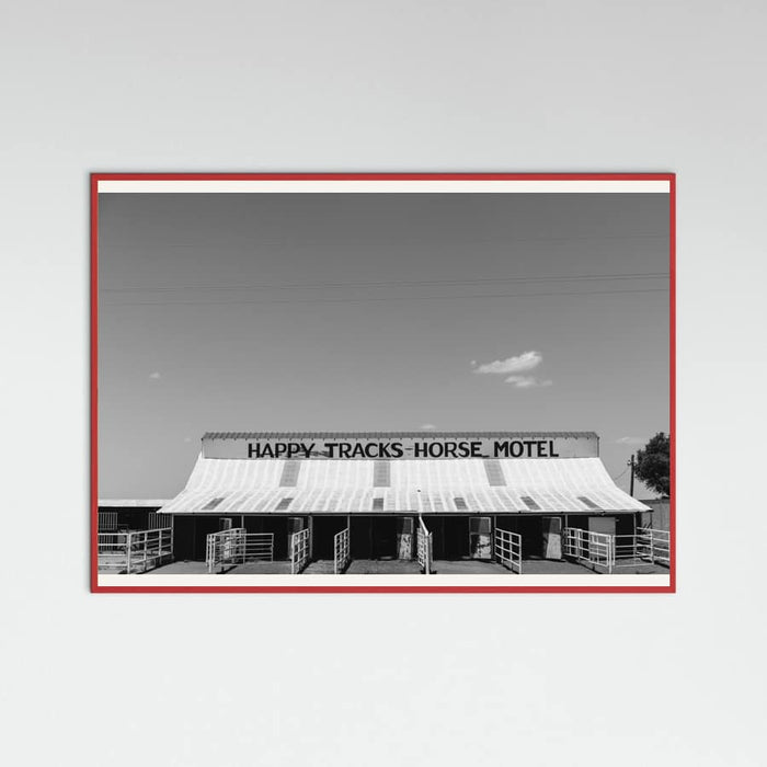 Red Wood Horse Motel Poster