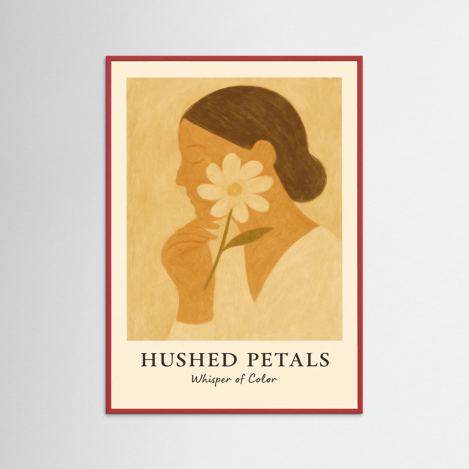 Red Wood Hushed petals