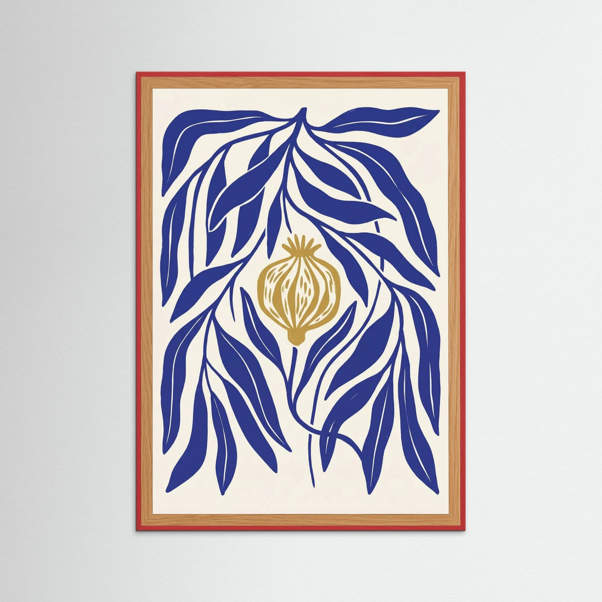 Red Wood Indigo Bloom