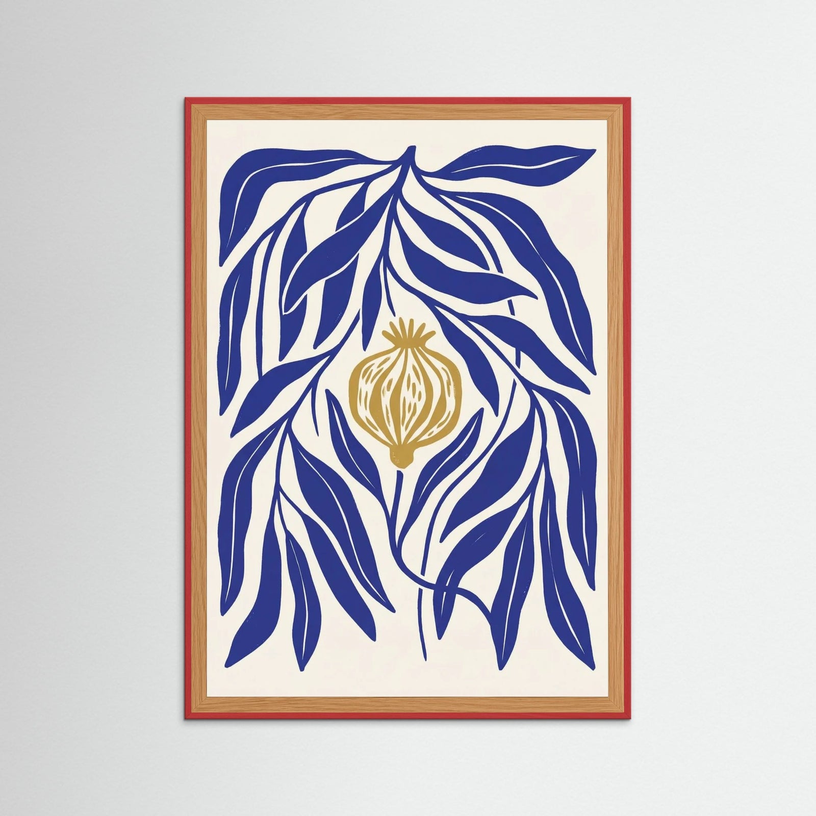 Red Wood Indigo Bloom