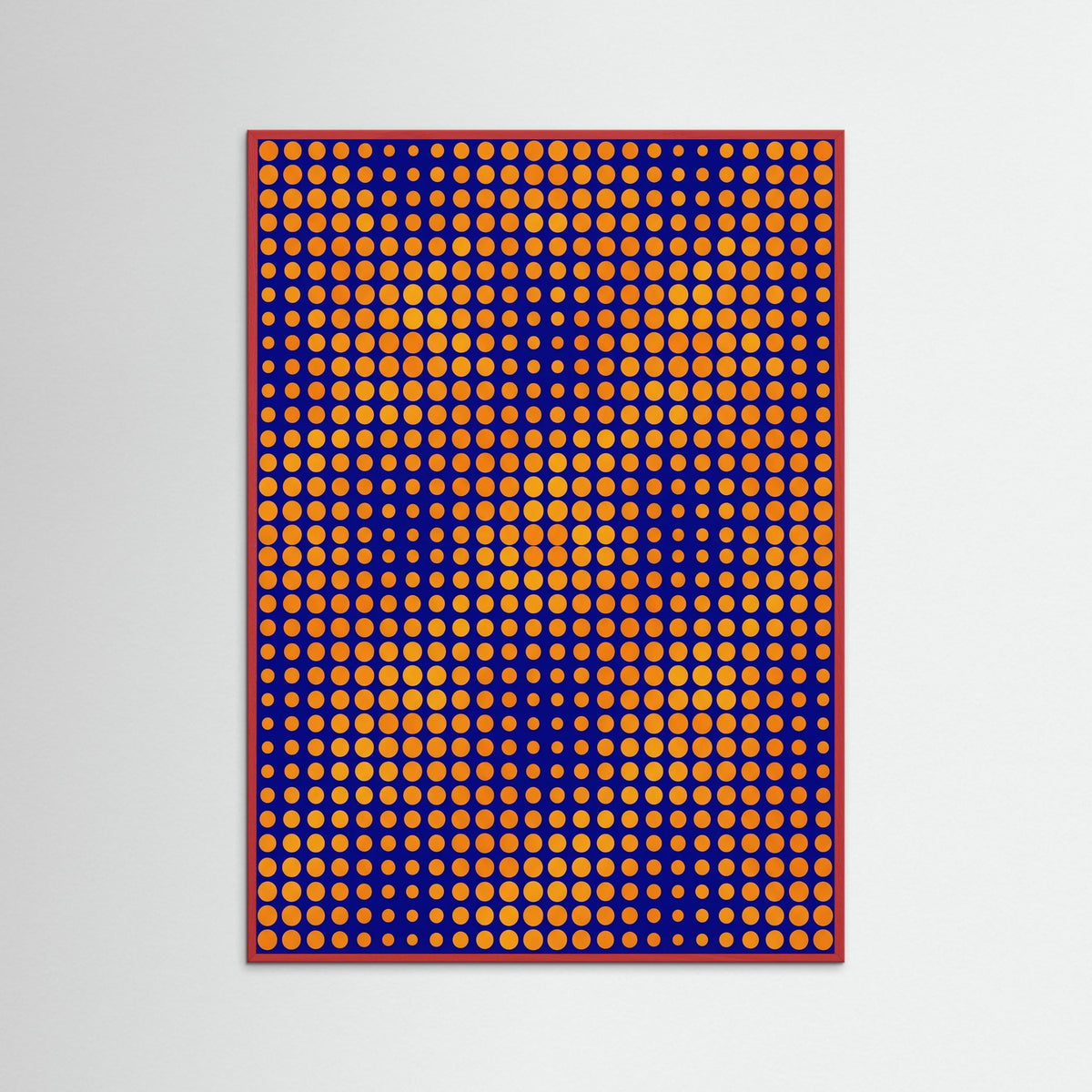Red Wood Infinite Dots