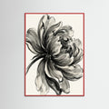 Red Wood Ink Bouquet Black