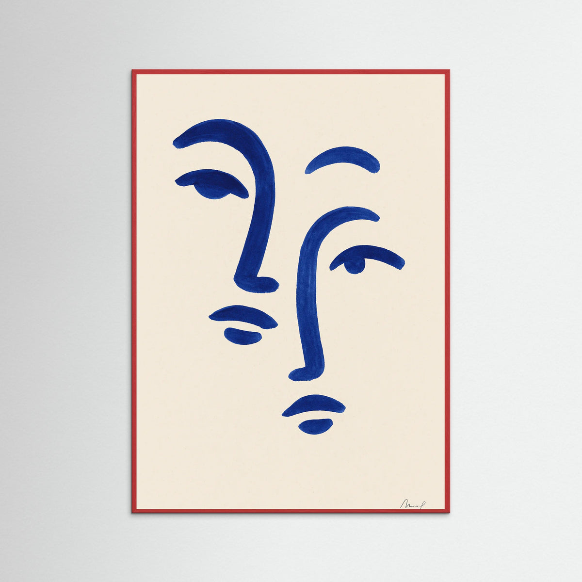 Red Wood Inked Impressions