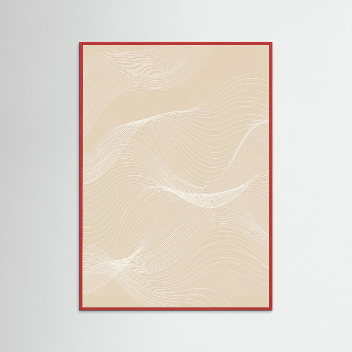 Red Wood Intertwined Flow