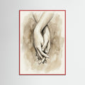 Red Wood Intimate Embrace