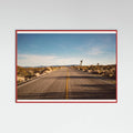 Red Wood Joshua Tree Road Poster