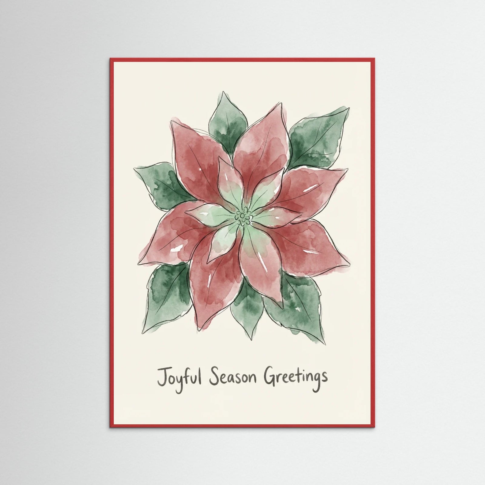 Red Wood Kissmas Bloom