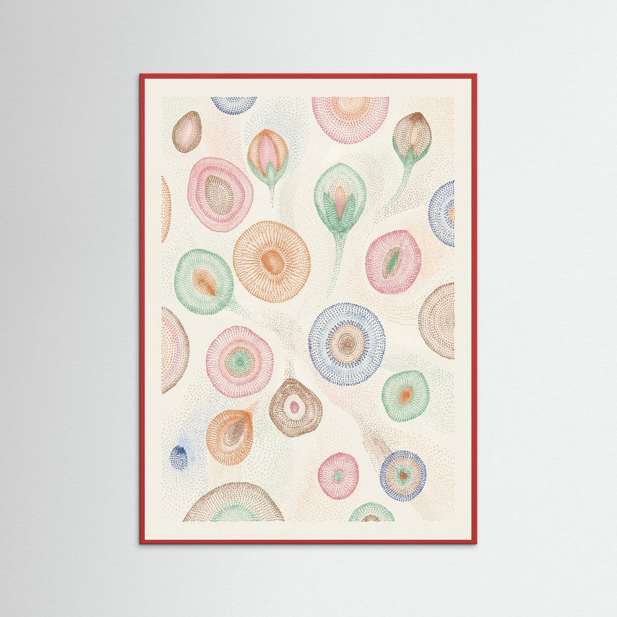 Red Wood Klees Flourishing Dot