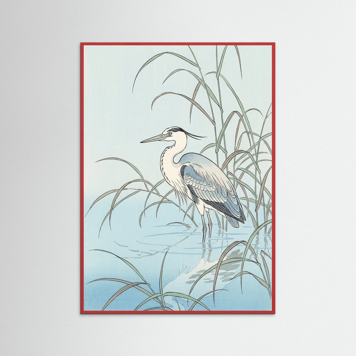 Red Wood Koi Harmony