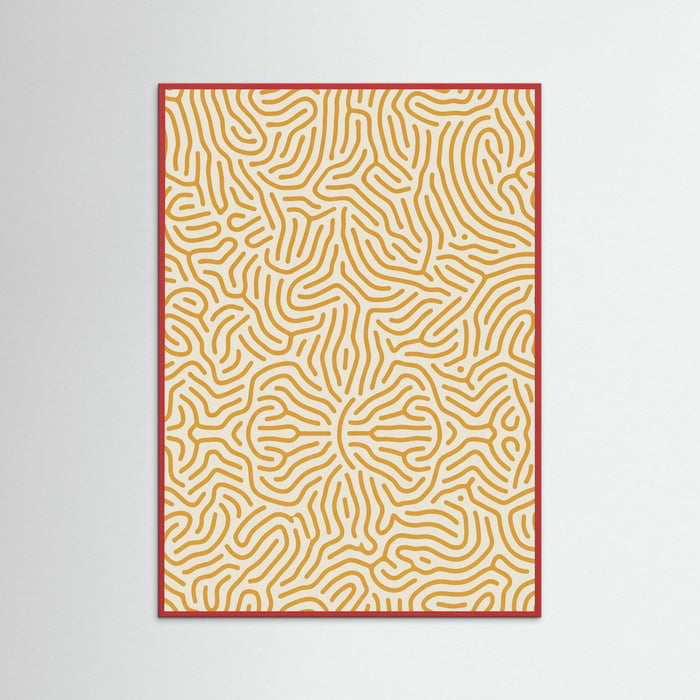 Red Wood Kusama Organic Exhibition