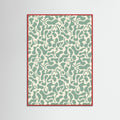 Red Wood Kusama Organic Pattern