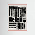 LINO CUT COMPOSITION Poster – poster and art print