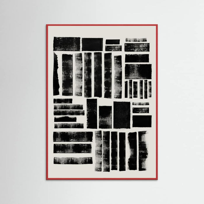 LINO CUT COMPOSITION Poster – poster and art print