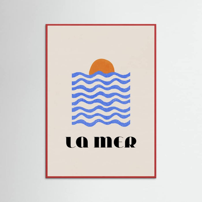 Affiche La Mer Abstract Ocean Poster No. 03 – affiche et impression d’art