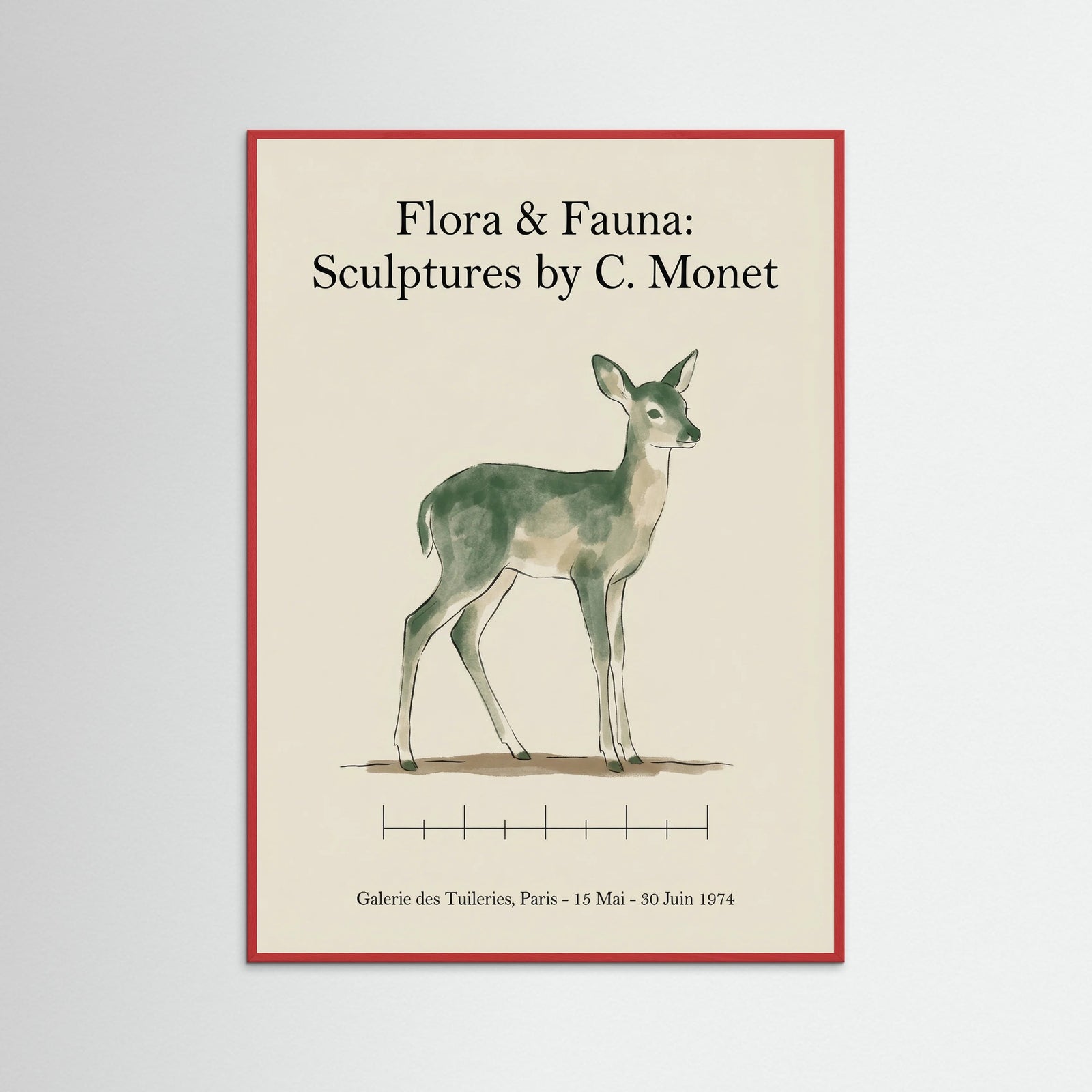 Red Wood Lalannes Bluebird