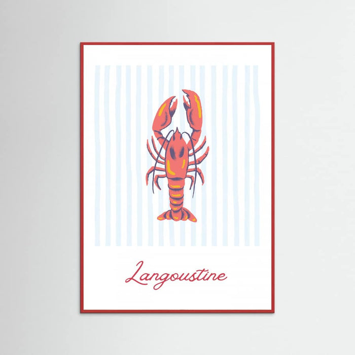 Póster Langoustine – póster e impresión artística