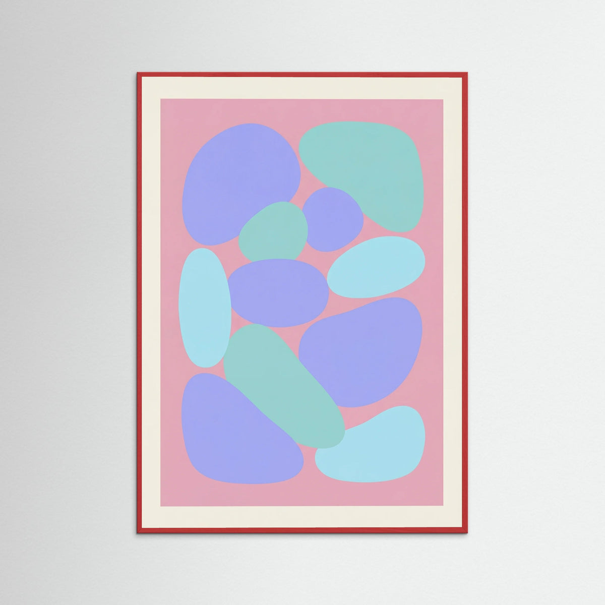 Red Wood Lavender Coral