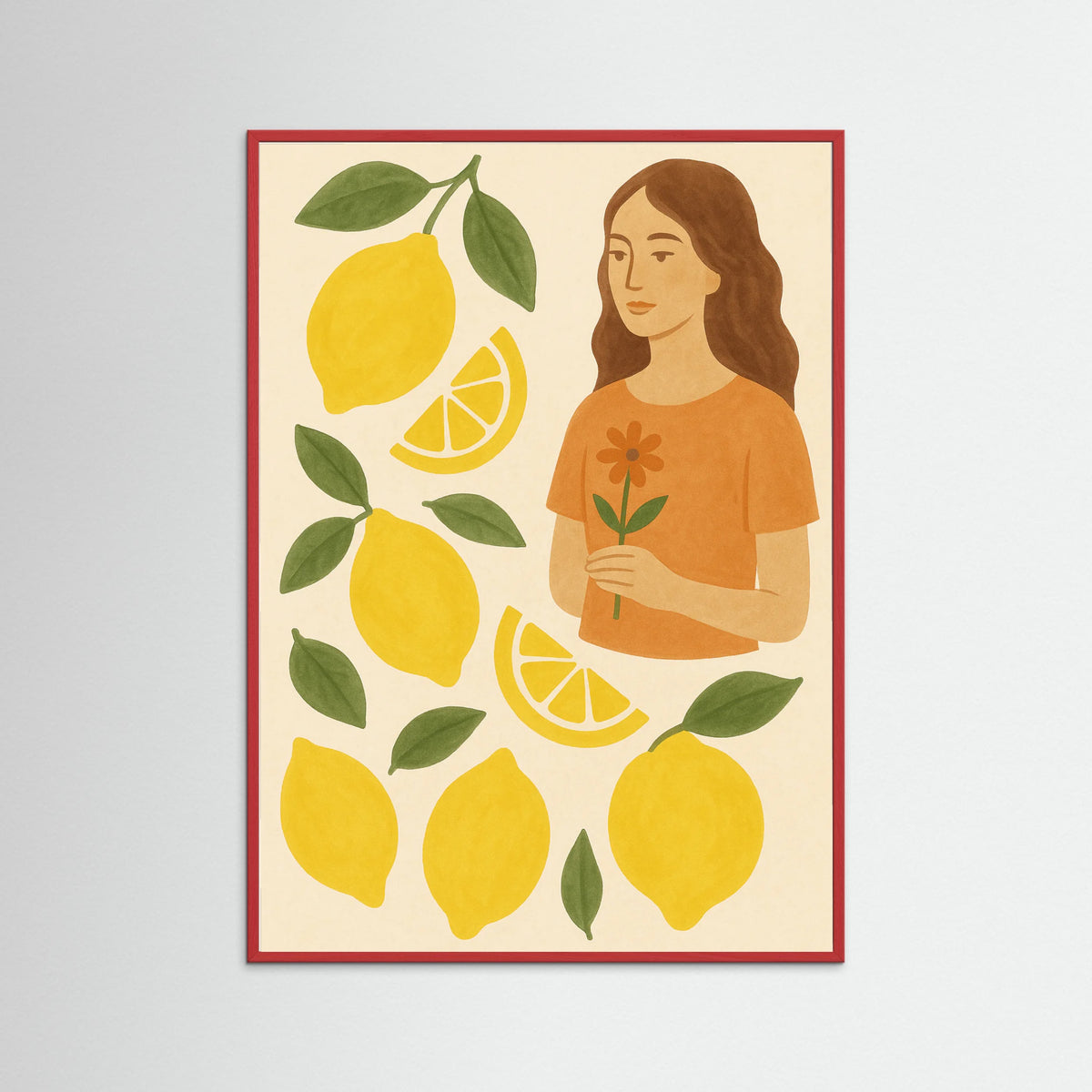 Red Wood Lemon Artwork