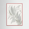 Red Wood Lined Botanicals