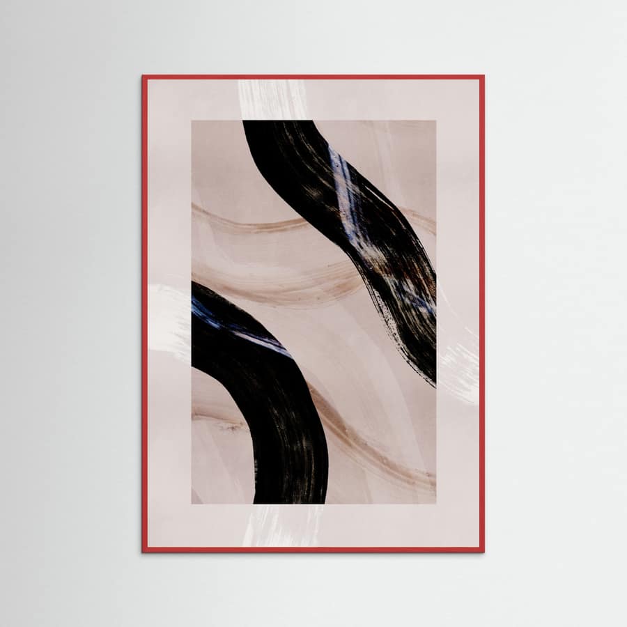 Lines and Shapes 5 Poster – plakat og kunsttryk