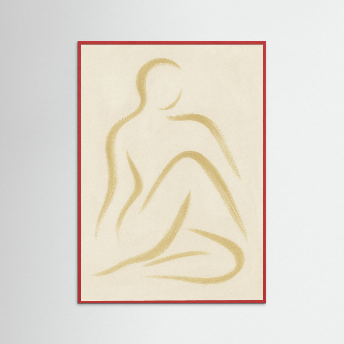 Red Wood Lines of peace