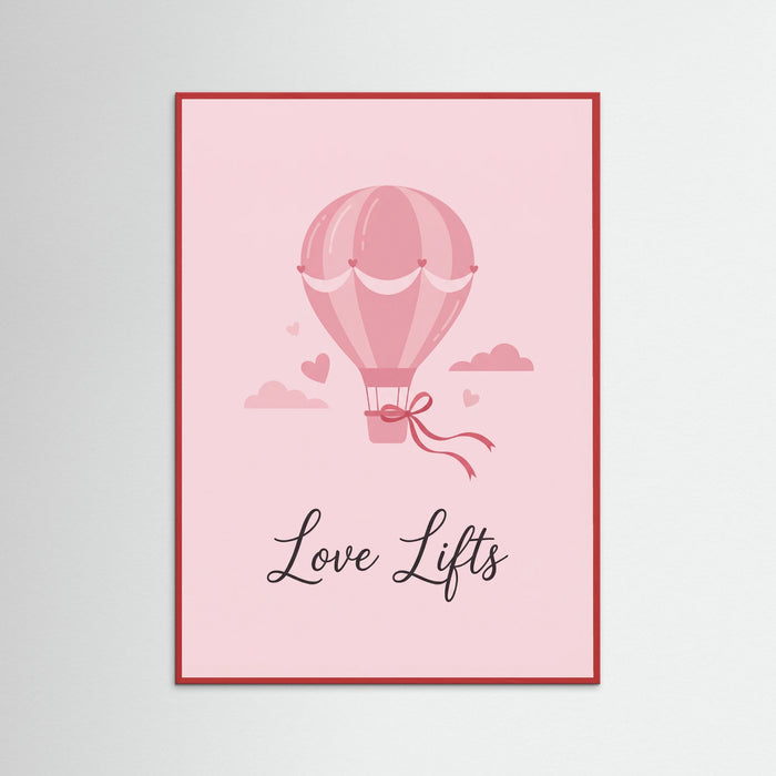 Red Wood Love Ace Card