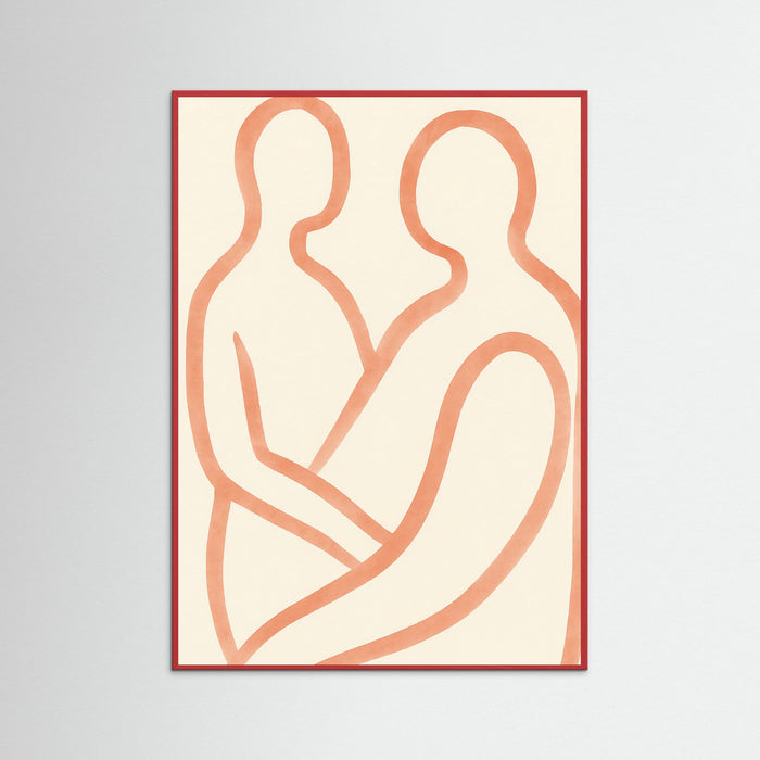 Red Wood Lovers Embrace