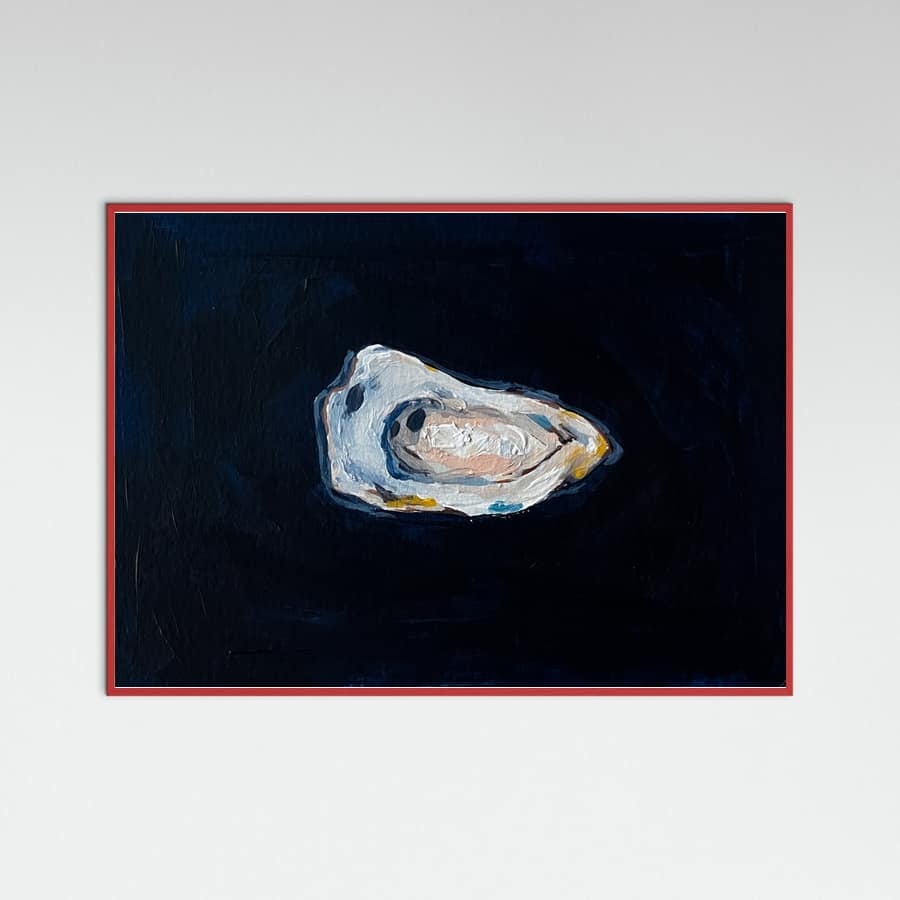 Low Tide Blue Poster – plakat og kunsttryk