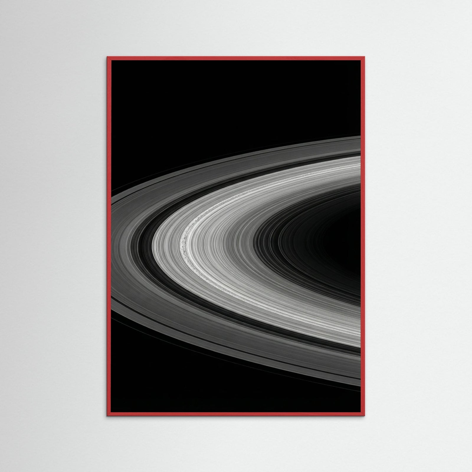 Red Wood Lunar Crescent