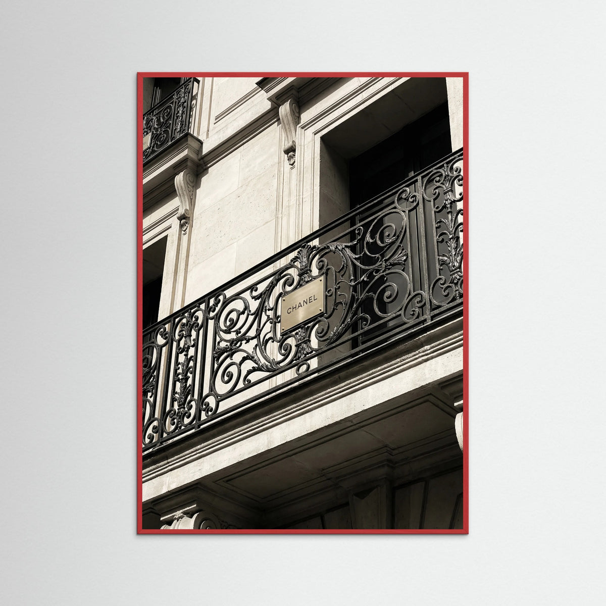 Red Wood Luxury Facade
