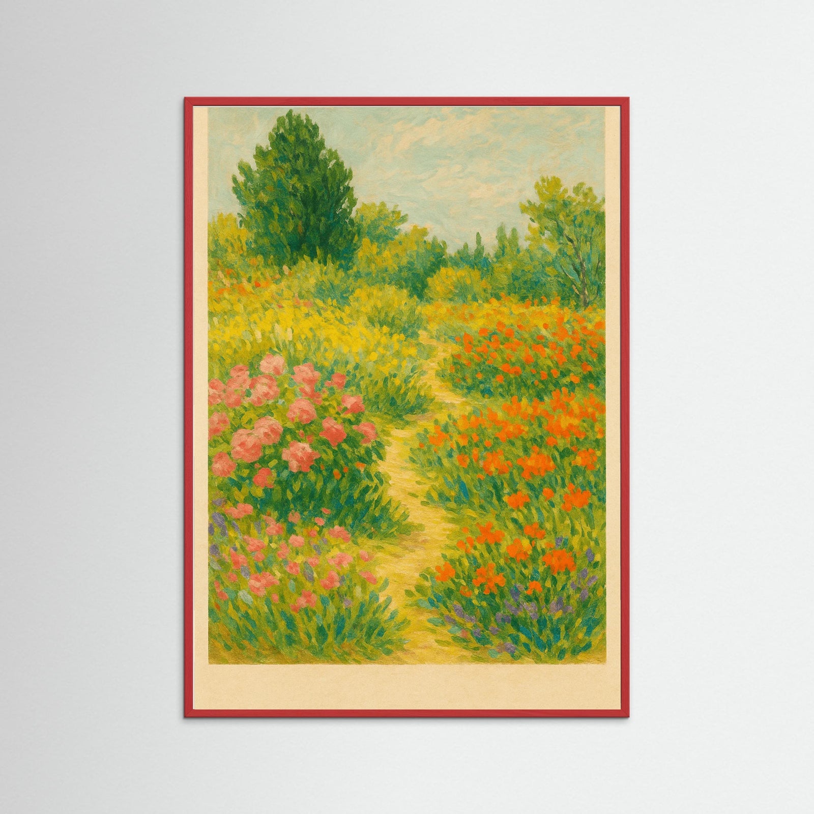 Red Wood Meadow Whispers
