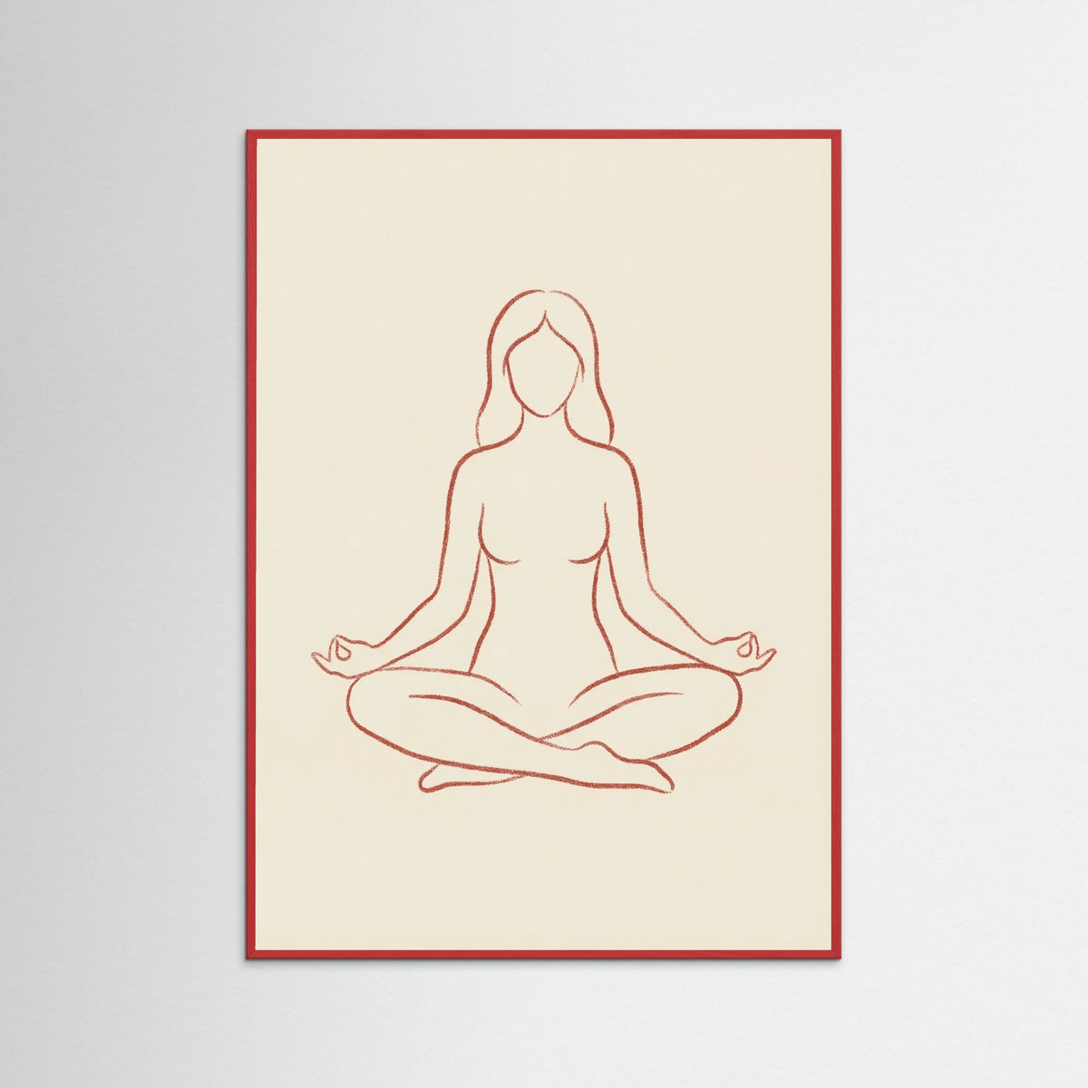 Red Wood Meditative Bend