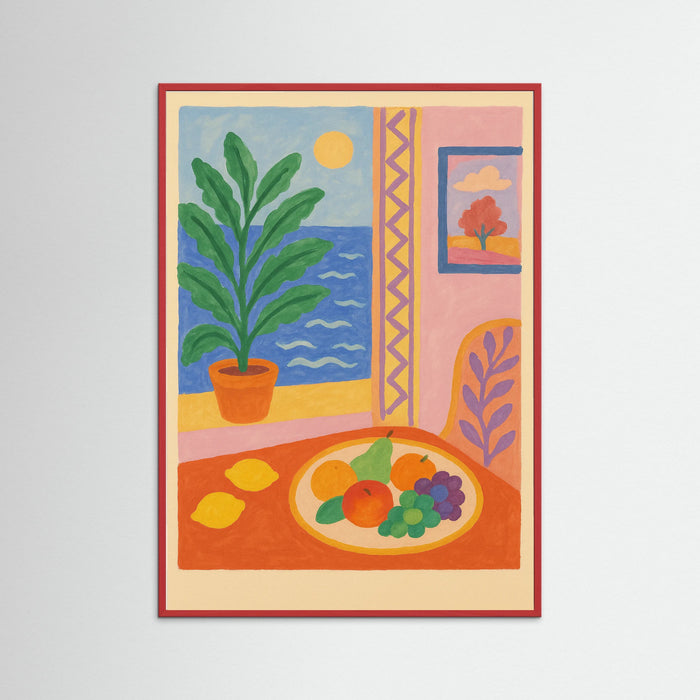 Red Wood Mediterranean Dreamscape