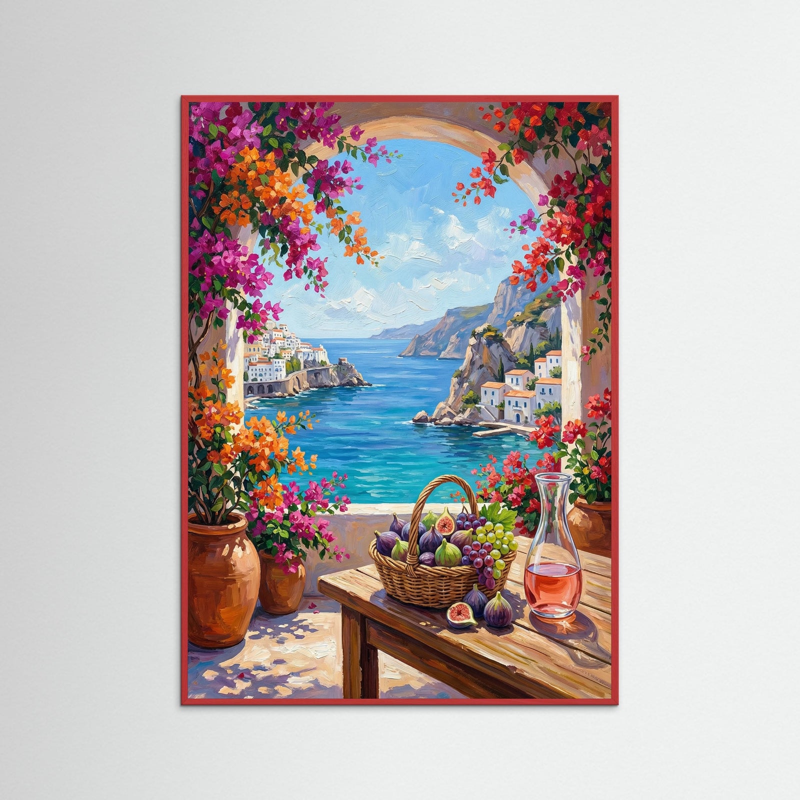 Red Wood Mediterranean Vista